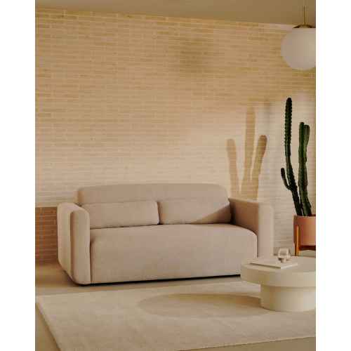 Kave Home Neom Modular 2-Seat Sofa, 188cm, Beige