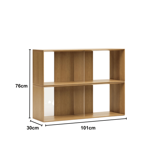 Kave Home LITTO Bookshelf, 101x76cm