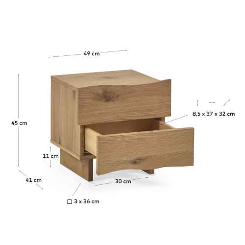 Kave Home RASHA Bedside Table