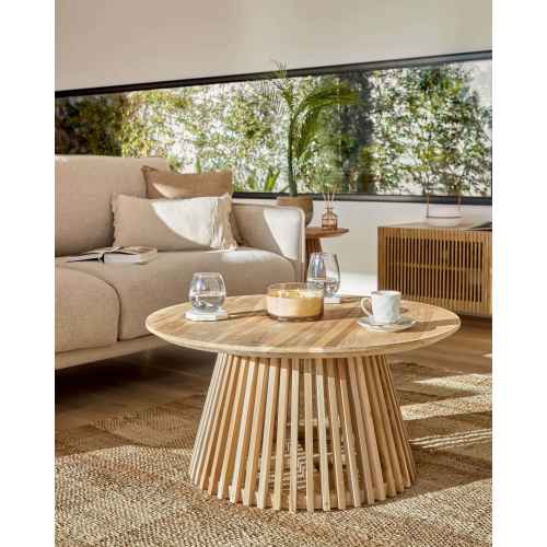 Kave Home JEANETTE Solidwood Coffee Table