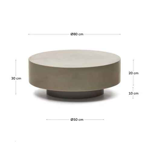 Kave Home Garbet Coffee Table, 80cm