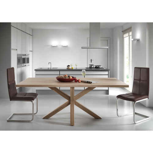 Kave Home Argo Dining Table, Natural, 1.8m