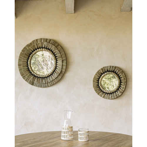 Kave Home Akila Woven Accent Mirror