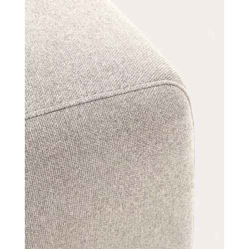 Kave Home NEOM Ottoman, Beige, 75x65x40