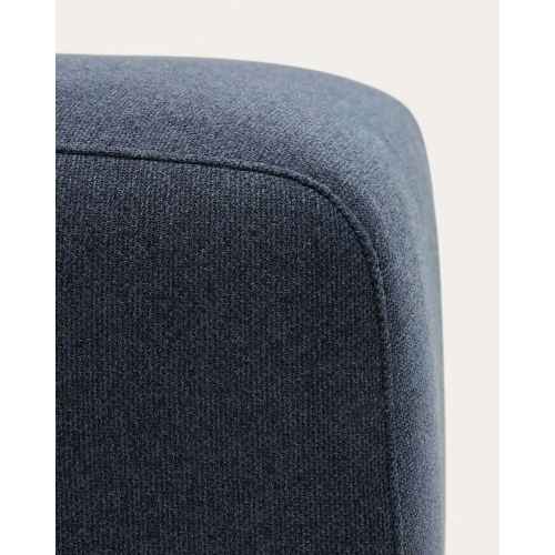 Kave Home NEOM Ottoman, Blue, 75x65x40