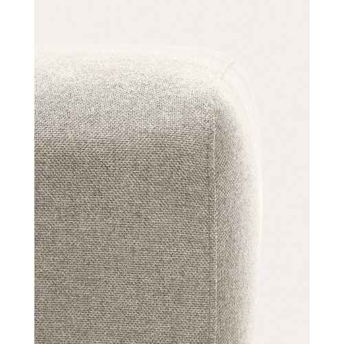 Kave Home NEOM Ottoman, Beige, 89x75x40