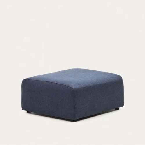 Kave Home Neom Ottoman, Blue, 89x75x40