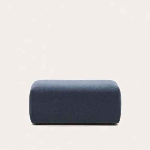 Kave Home NEOM Ottoman, Blue, 89x75x40