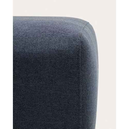 Kave Home NEOM Ottoman, Blue, 89x75x40