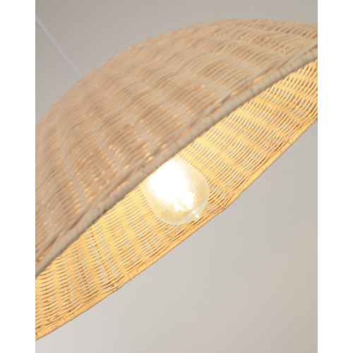 Kave Home Deyarina Rattan Pendant Light