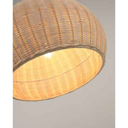 Kave Home Deyarina Rattan Pendant Light Shade