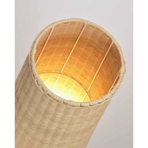 Kave Home KAMARIA Rattan Floor Lamp, Tall