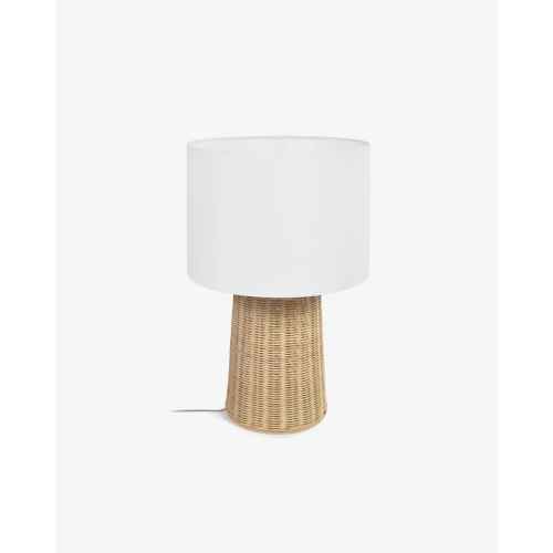 Kave Home Kimjit Table Lamp with Rattan Base