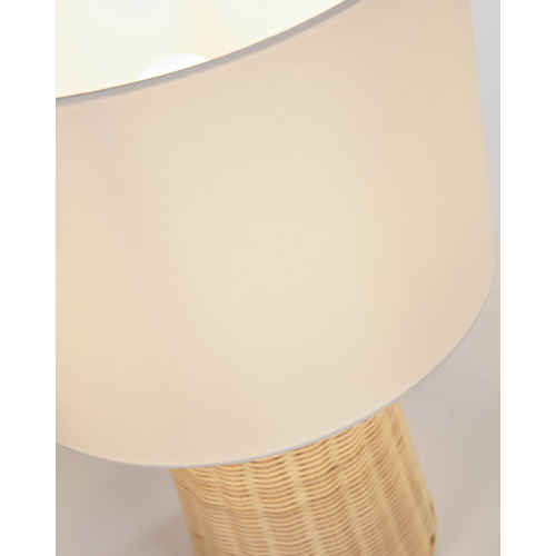 Kave Home KIMJIT Table Lamp with Rattan Base