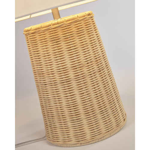 Kave Home KIMJIT Table Lamp with Rattan Base