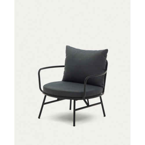 Kave Home Bramant Armchair, Black