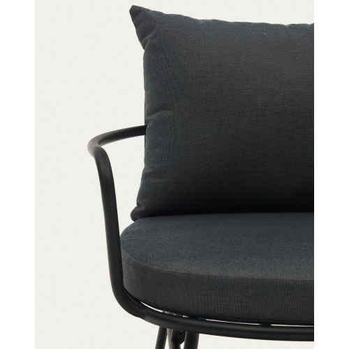 Kave Home Bramant Armchair, Black