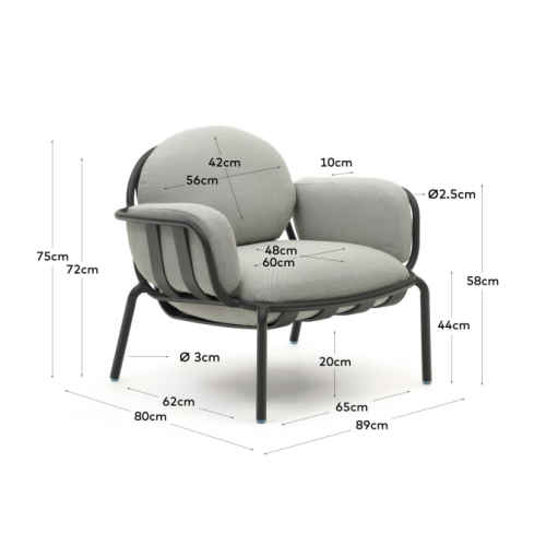 Kave Home Joncols Outdoor Armchair