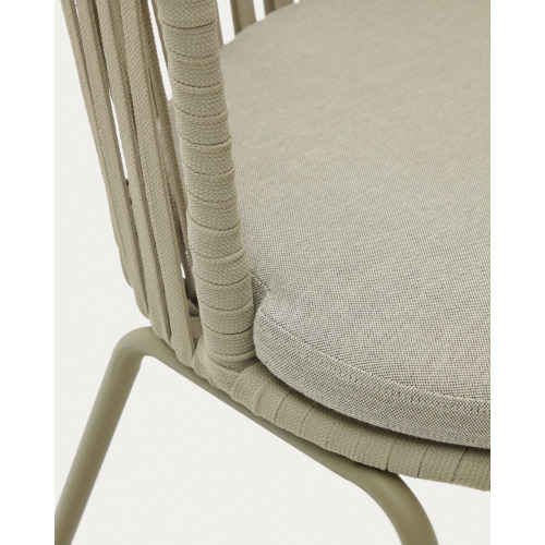 Kave Home Saconca Dining Chair, Beige, Set of 4