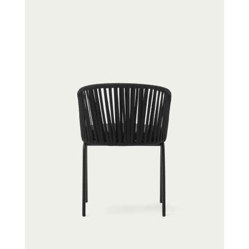 Kave Home Saconca Dining Chair, Black, Set of 4