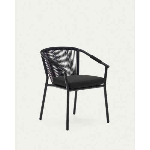 Kave Home Xelida Dining Chair, Black, Set of 4