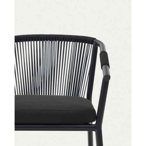 Kave Home Xelida Dining Chair, Black, Set of 4