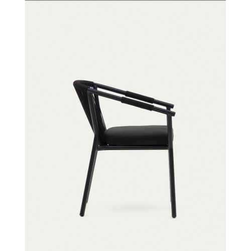 Kave Home Xelida Dining Chair, Black, Set of 4