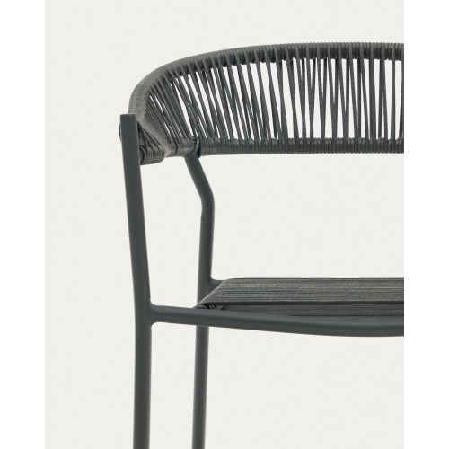 Kave Home Futadera Dining Chair, Grey, Set of 4