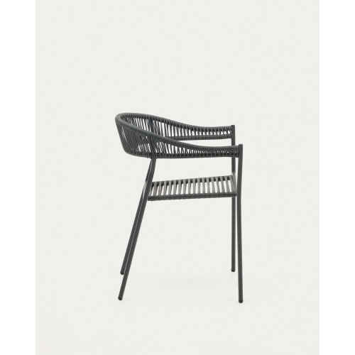 Kave Home Futadera Dining Chair, Grey, Set of 4