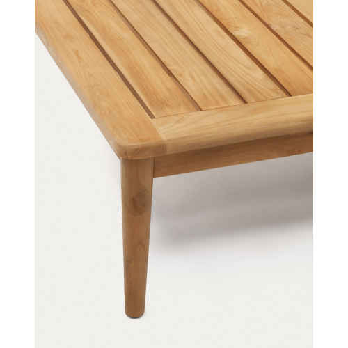 Kave Home Portitxol Outdoor Solid Teak Wood Coffee Table