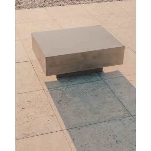 Kave Home Rustella Outdoor Cement Coffee Table