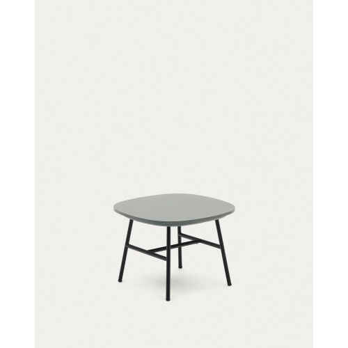 Kave Home Bramant Outdoor Side Table, Black