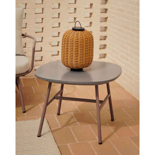 Kave Home Bramant Outdoor Side Table, Purple