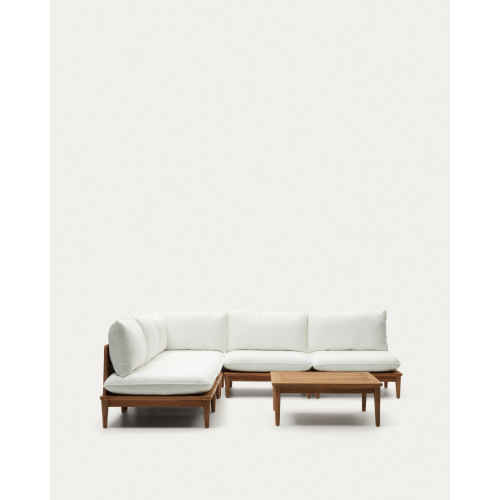 Kave Home Portitxol Corner Sofa + Coffee Table Set, 270x270cm