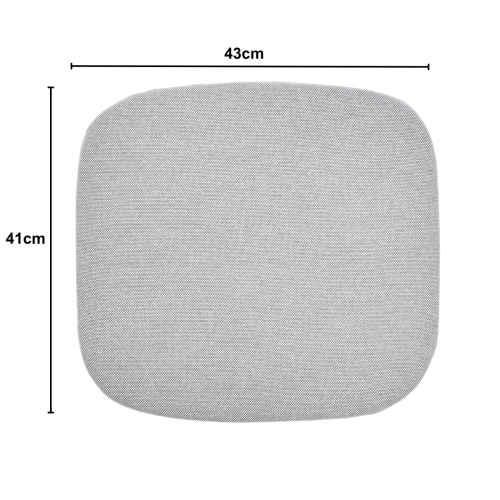 Kave Home Joncols Outdoor Chair Cushion, Grey