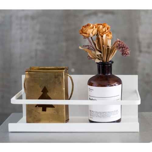 KitchenShop Essentia Magnetic Spice Rack, White, Set of 2