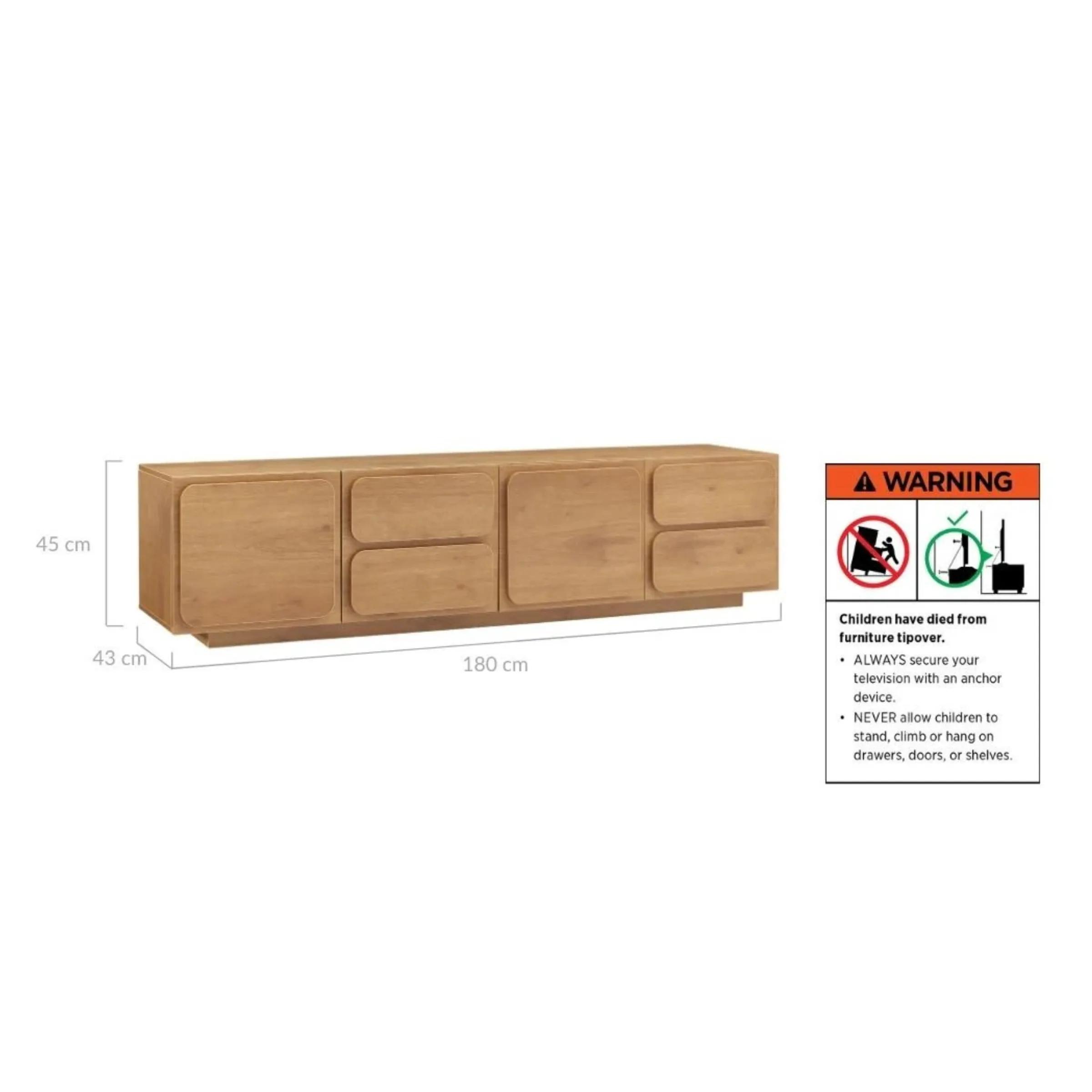 Lifely Elena TV Unit