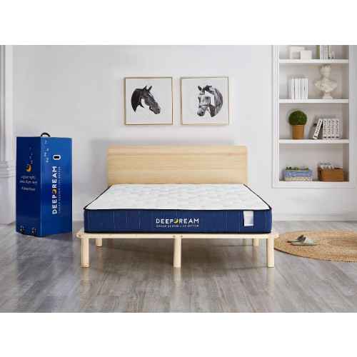 Lifely Deep Dream Infused Memory Foam Mattress, Double,137Wx188Lx21H cm