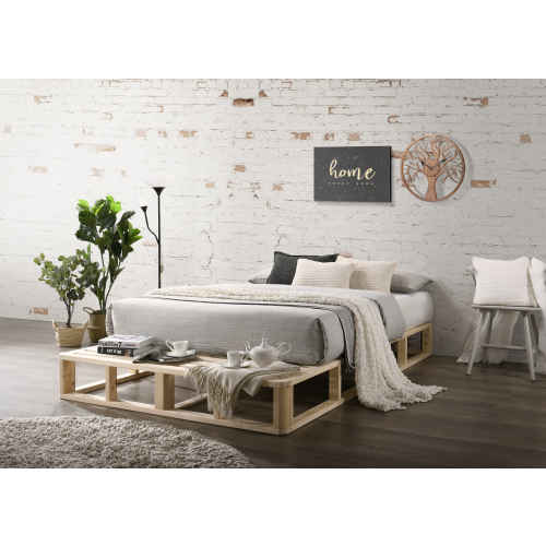 Lifely Coastal Pallet Queen Bed Base