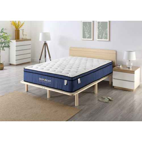 Lifely Deep Dream Premium Cool Gel Infused Memory Foam Mattress - Medium Firm - Queen