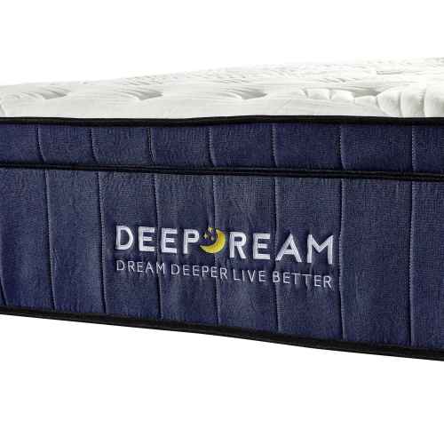 Lifely Deep Dream Premium Cool Gel Infused Memory Foam Mattress - Medium Firm - Queen