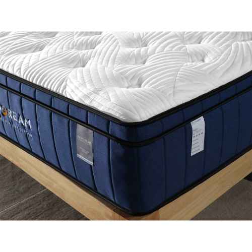 Lifely Deep Dream Premium Cool Gel Infused Memory Foam Mattress - Medium Firm - King Single