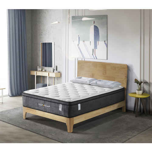 Lifely Deep Dream Essential Pocket Spring Mattress, Queen, 153Wx203Lx34H cm