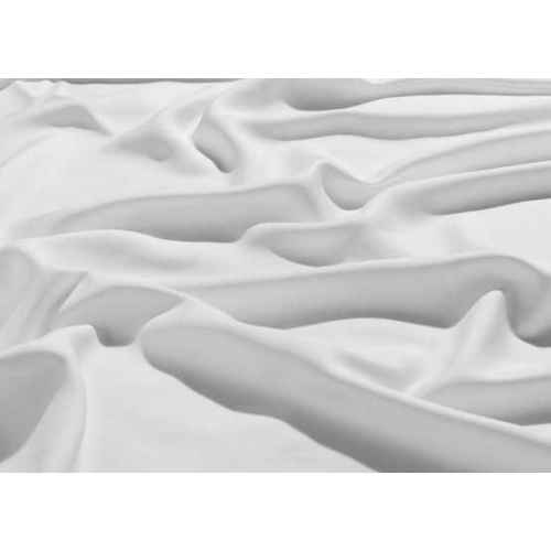 Lifely Deep Dream Luxury 500ThreadCount Fitted Sheet, White, Double, 137Wx190Lx43H cm