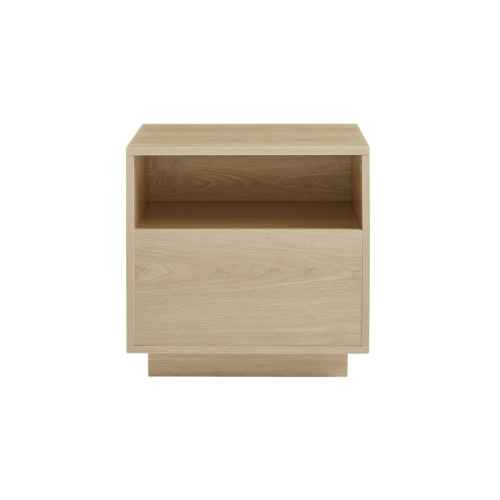 Lifely Nook Bedside Table, Oak