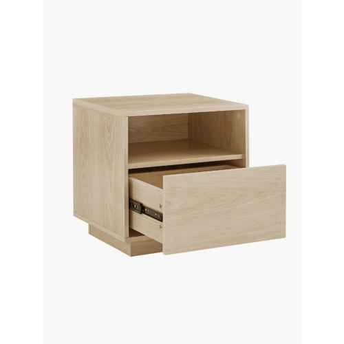 Lifely Nook Bedside Table, Oak