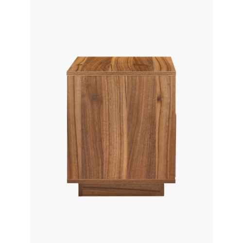 Lifely Nook Bedside Table, Walnut