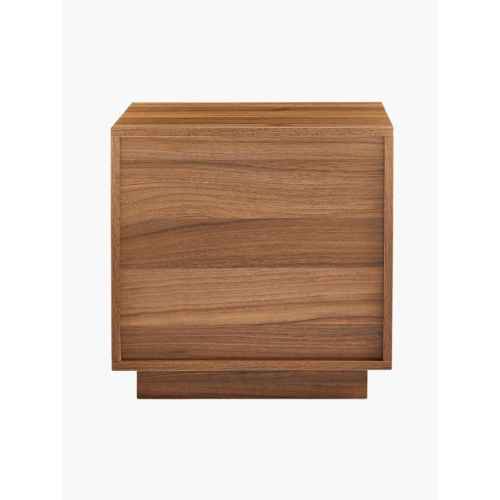 Lifely Nook Bedside Table, Walnut