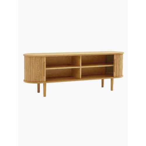 Lifely Tate Tambor Door TV Stand, Natural, 160 cm