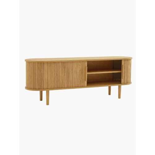 Lifely Tate Tambor Door TV Stand, Natural, 160 cm